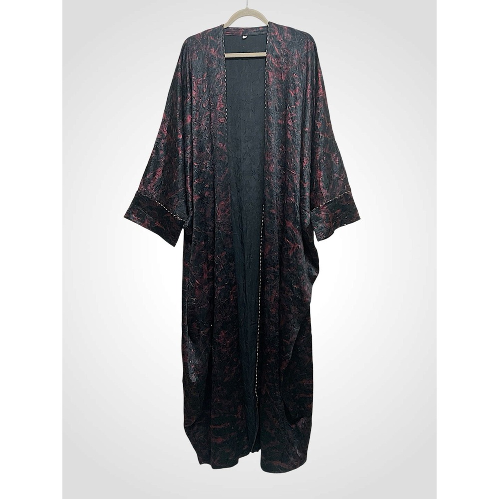 Luxury Women Batwing Abaya Farasha Jalabiya‎ Arab Dress Oriental Robe Beaded 58
